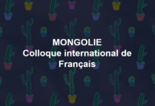 MONGOLIE Colloque international de Français