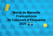 Mairie de Marseille Francophonie 3e Concours d’Éloquence 2020 👩🎓👨🎓 1